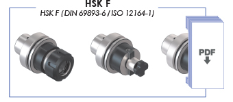 HSK F - HSK F ( DIN 69893-6 / ISO 12164-1)