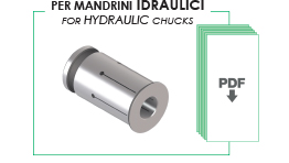 PER MANDRINI IDRAULICI - FOR HYDRAULIC CHUCKS