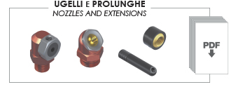 UGELLI E PROLUNGHE - NOZZLES AND EXTENSIONS