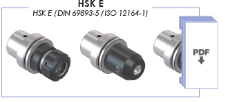 HSK E - HSK E ( DIN 69893-5 / ISO 12164-1)