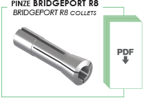 PINZE BRIDGEPORT R8 - BRIDGEPORT R8 COLLETS