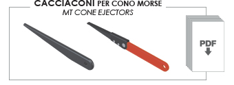 CACCIACONI PER CONO MORSE - MT CONE EJECTORS