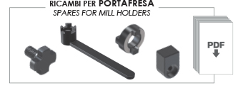 RICAMBI PER PORTAFRESA - SPARES FOR MILL HOLDERS