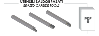 UTENSILI SALDOBRASATI - BRAZED CARBIDE TOOLS